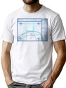 Alien (1979) Mother Muthur Descent Trajectory T-Shirt for Men & Women, T-Shirts Graphic Tee - White