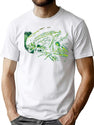 Alien T-Shirt for Men & Women, T-Shirts Graphic Tee - White
