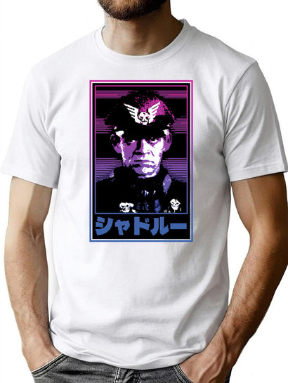 All Heil Shadaloo Bootleg Graphic T-Shirt - Black
