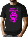 All Outta Bubblegum Funny Man T-Shirt for Men & Women, T-Shirts Graphic Tee - Black