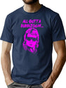 All Outta Bubblegum Funny Man T-Shirt for Men & Women, T-Shirts Graphic Tee - Navy