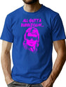 All Outta Bubblegum Funny Man T-Shirt for Men & Women, T-Shirts Graphic Tee - Blue