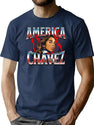 America Chavez 90S Bootleg Design Bootleg Graphic T-Shirt - Navy