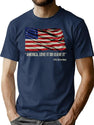 America Love It Or Leave It - Betsy Ross 1776 T-Shirt for Men & Women, T-Shirts Graphic Tee - Navy