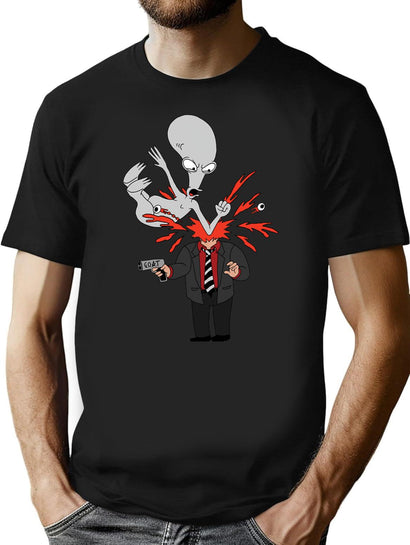 American Dad - Roger Slam T-Shirt for Men & Women, T-Shirts Graphic Tee - Black