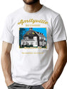 Amityville Bed Breakfast T-Shirt for Men & Women, T-Shirts Graphic Tee - White