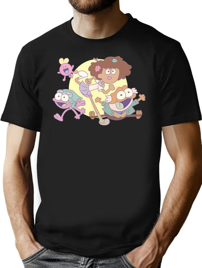 Amphibia - Plantar Family (Credits) T-Shirt for Men & Women, T-Shirts Graphic Tee - Black