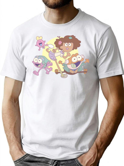 Amphibia - Plantar Family (Credits) T-Shirt for Men & Women, T-Shirts Graphic Tee - Black