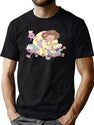 Amphibia - Plantar Family (Credits) Black T-Shirt - Green