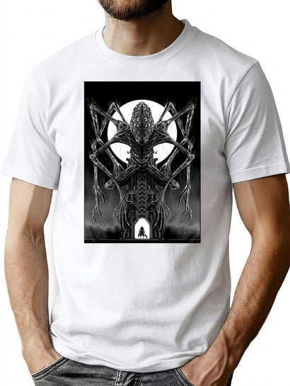 Amygdala Hunter Graphic T-Shirt for Men & Women, T-Shirts Graphic Tee - Black