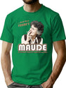 And Then There'S Maude Distressed Premium Heavyweight Cotton T-Shirt - Green