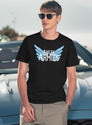 Angel Armies Gear T-Shirt for Men & Women, T-Shirts Graphic Tee - Navy