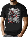 Angel Dust Demon Design - Hazbin Hotel Essential Premium Heavyweight Cotton T-Shirt - Black
