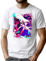 Angel Dust - Hazbin Hotel Classic T-Shirt23 Black T-Shirt for Men & Women, T-Shirts Graphic Tee - White
