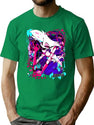 Angel Dust - Hazbin Hotel Classic 23 Black Premium Heavyweight Cotton T-Shirt - Green