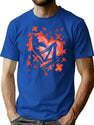 Angel Dust Valentines Day - Hazbin Hotel Premium Premium Heavyweight Cotton T-Shirt - Blue