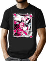 Angel Dust and Fat Nugget Selfie - Hazbin Hotel Essential Black T-Shirt - Black