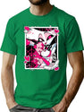 Angel Dust and Fat Nugget Selfie - Hazbin Hotel Essential Premium Heavyweight Cotton T-Shirt - Green