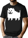 Annoying Dog - Undertale Black T-Shirt - Black