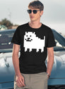 Annoying Dog - Undertale Black T-Shirt - Navy