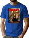 Another Great Vintage Creepy Magazine Cover T-Shirt for Men & Women, T-Shirts Graphic Tee - Blue
