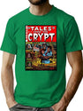 Another Great Vintage Tales from The Crypt Comic Cover Art! Essential Premium Heavyweight Cotton T-Shirt - Green