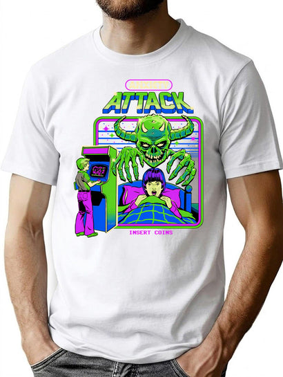Anxiety Attack T-Shirt for Men & Women, T-Shirts Graphic Tee - Black
