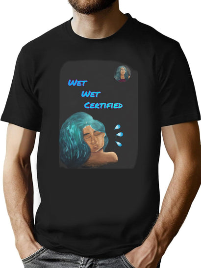 Aqua Bootleg Rap Tee Bootleg Graphic T-Shirt - Black