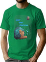 Aqua Bootleg Rap Tee Bootleg Graphic T-Shirt - Green
