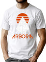 Arboria Institute (VintageDistressed) Classic Premium Heavyweight Cotton T-Shirt - White