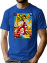 Army Of Darkness Evil Dead Japanese Movie Poster T-Shirt for Men & Women, T-Shirts Graphic Tee - Blue