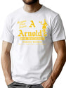 Arnold'S Drive In Worn T-Shirt for Men & Women, T-Shirts Graphic Tee - White