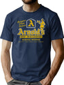 Arnold'S Drive In Worn T-Shirt for Men & Women, T-Shirts Graphic Tee - Navy