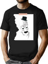 Art Book Art The Clown (Terrifier 2) T-Shirt for Men & Women, T-Shirts Graphic Tee - Black