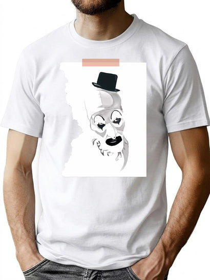 Art Book Art The Clown (Terrifier 2) T-Shirt for Men & Women, T-Shirts Graphic Tee - Black