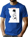Art Book Art The Clown (Terrifier 2) T-Shirt for Men & Women, T-Shirts Graphic Tee - Blue
