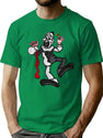 Art Crispies - Art The Clown (Digital Stained Glass) T-Shirt for Men & Women, T-Shirts Graphic Tee - Green