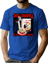 Art Crispies Art The Clown T-Shirt for Men & Women, T-Shirts Graphic Tee - Blue