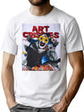 Art Crispies Scary Clown T-Shirt for Men & Women, T-Shirts Graphic Tee - White