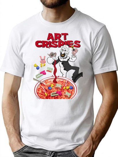 Art Crispies Terrifier T-Shirt for Men & Women, T-Shirts Graphic Tee - Black