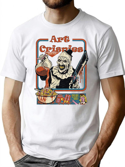 Art Crispies (2) Premium Heavyweight Cotton T-Shirt - Black