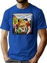 Art Lover T-Shirt for Men & Women, T-Shirts Graphic Tee - Blue