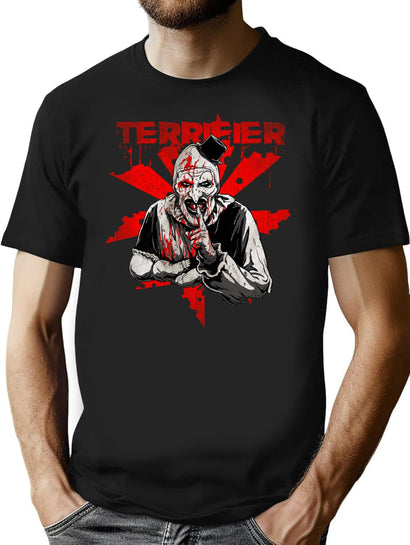 Art Of Terrifier T-Shirt for Men & Women, T-Shirts Graphic Tee - Black