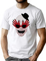Art Red Glasses T-Shirt for Men & Women, T-Shirts Graphic Tee - White