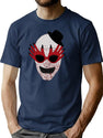 Art Red Glasses T-Shirt for Men & Women, T-Shirts Graphic Tee - Navy