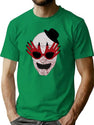 Art Red Glasses T-Shirt for Men & Women, T-Shirts Graphic Tee - Green
