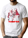 Art The C.Lown Scary Horror T-Shirt for Men & Women, T-Shirts Graphic Tee - White