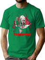Art The C.Lown Scary Horror T-Shirt for Men & Women, T-Shirts Graphic Tee - Green
