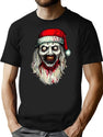 Art The Claus - Horror Christmas Clown T-Shirt for Men & Women, T-Shirts Graphic Tee - Black