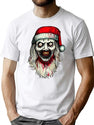 Art The Claus - Horror Christmas Clown T-Shirt for Men & Women, T-Shirts Graphic Tee - White